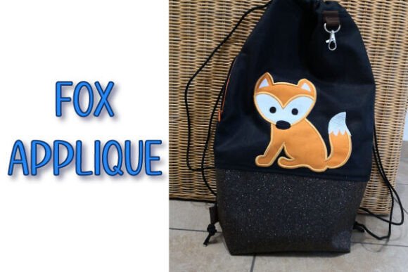 Cute Fox Applique Embroidery Design Review