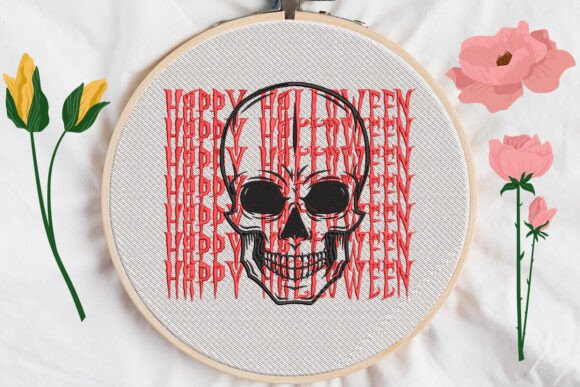 Halloween Skull Embroidery Design Review