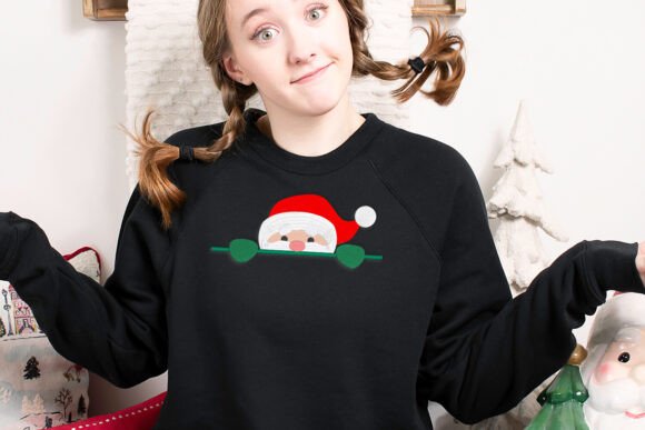 Peeking Santa Embroidery Design Review